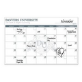 Large Dry Erase Wall Calendar (11"x17"x0.015)